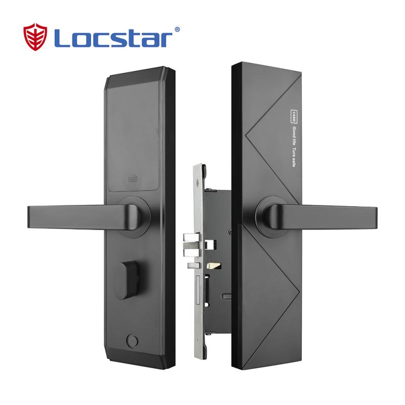 High Quality Smart Locks Hotel System Rfid Card Handle Magnetic Safe Gate Digital Electronic Door Lock