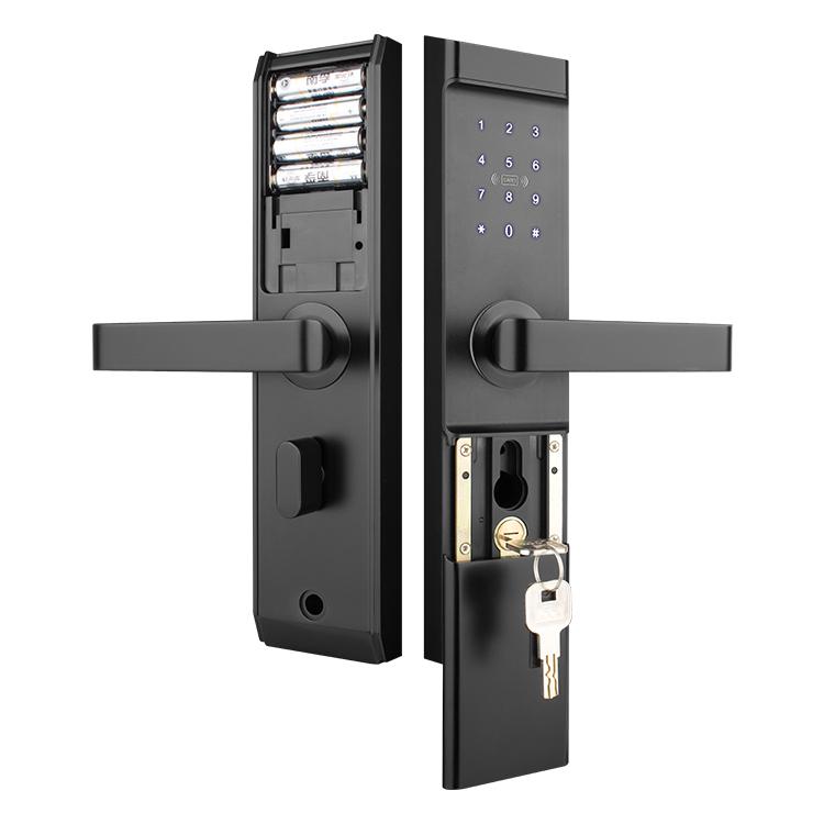 Aluminum Alloy Digital Password Rfid Electric Lock Tthotel Door Lock With Free Hotel Door Lock Management System