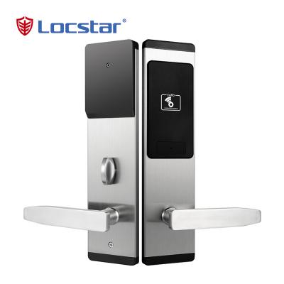 Electronic Handle High Cost-Performance Security Electric Hardware Digital Hotel Locking Rfid Smart Card Door Lock - LOCSTAR