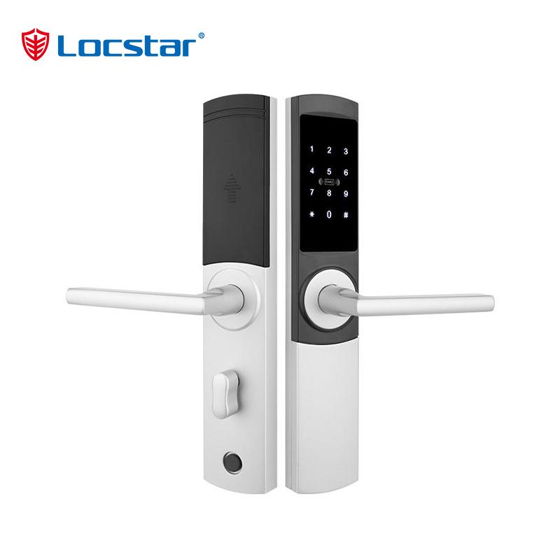 Intelligent Electronic Safe Hotel Software Card Key With Handle Gate Door Smart Digital Password Lock