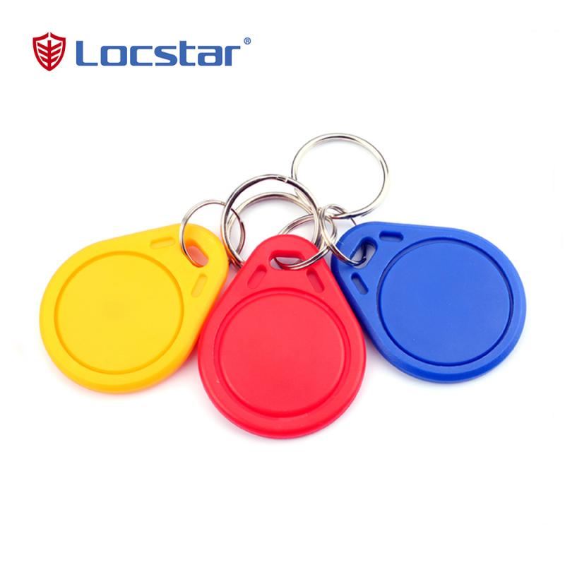 Locstar Small MOQ Accept Customization RFID Key Fob 13.56MHz F08 Token Key Tags Plastic Key Fob for Access Control System